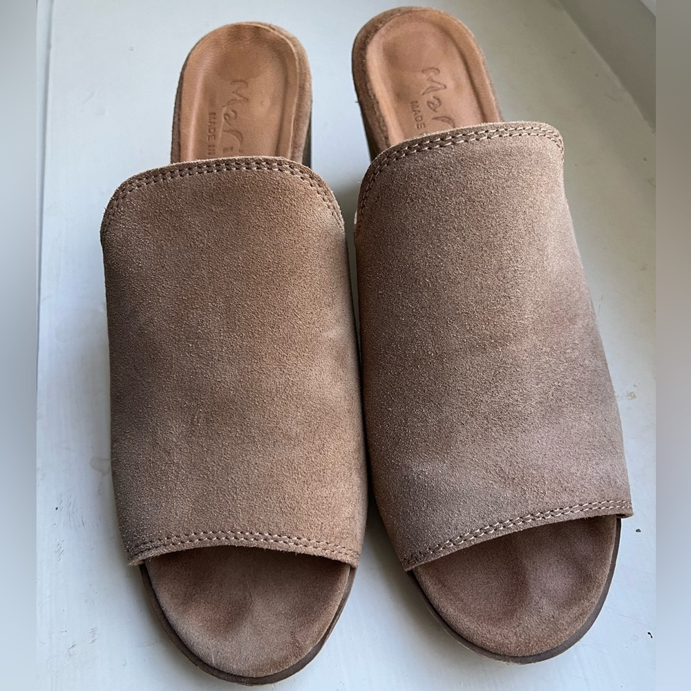 Size 7.5 wedge. Like new